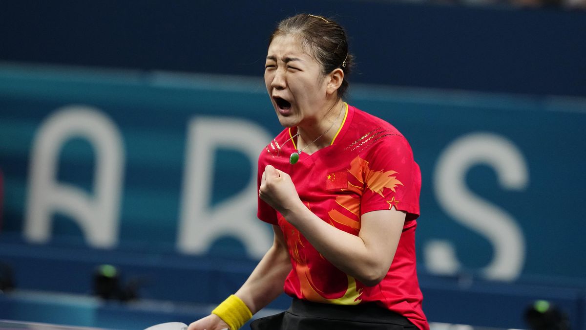 Čínská stolní tenistka Čchen Meng obhájila v Paříži olympijské zlato