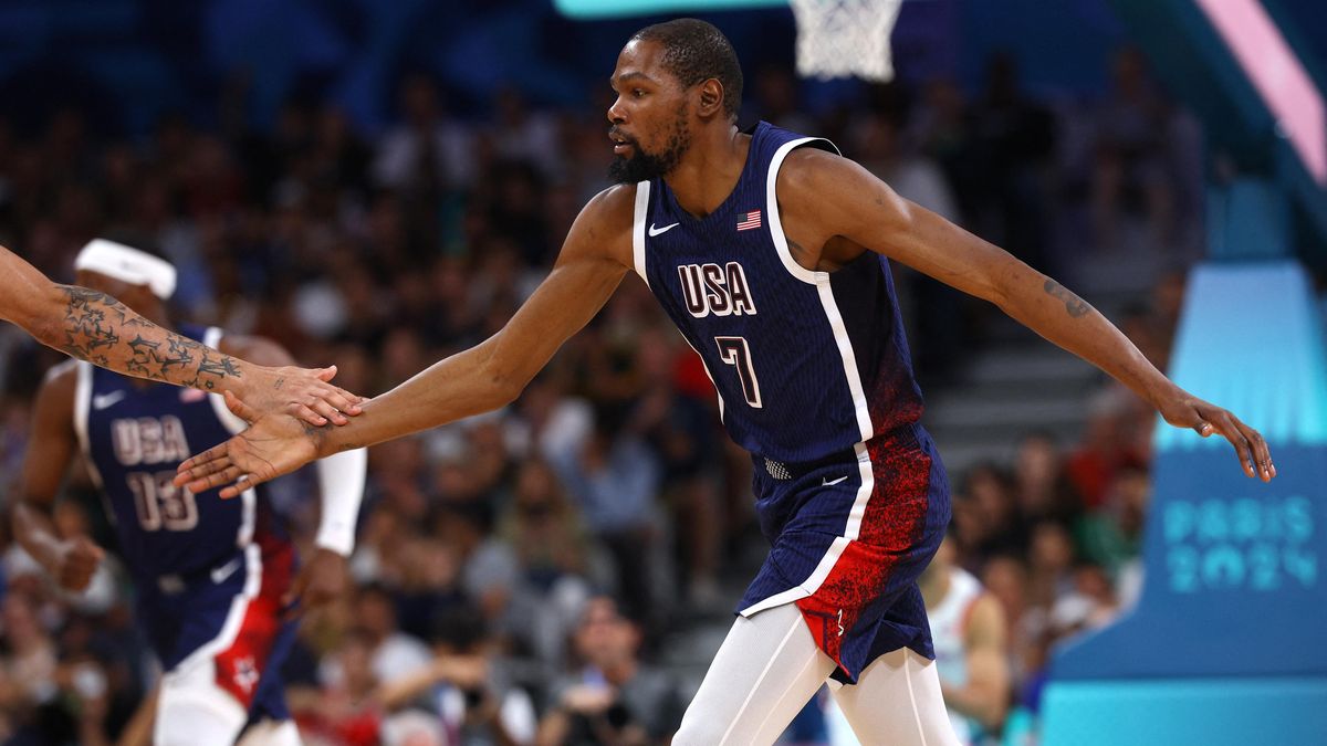Durant je pod pěti kruhy novým střeleckým rekordmanem amerického basketbalu