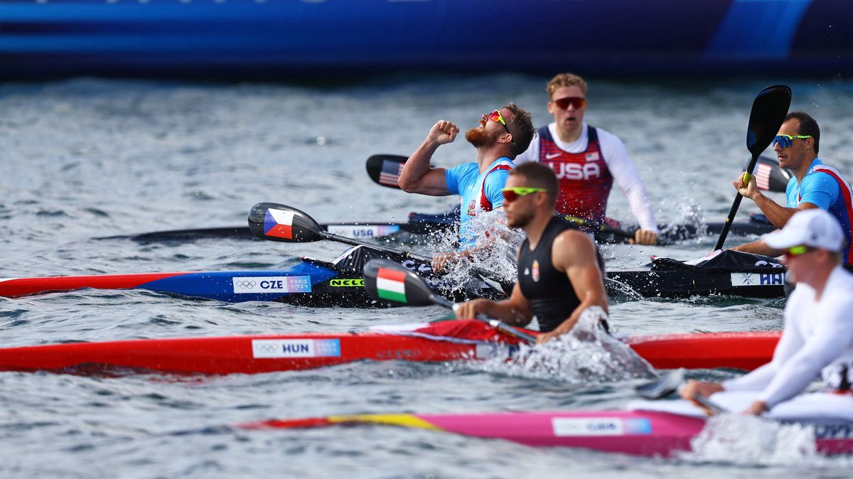 Skvěle! Deblkajak Špicar s Havlem postoupil do olympijského finále