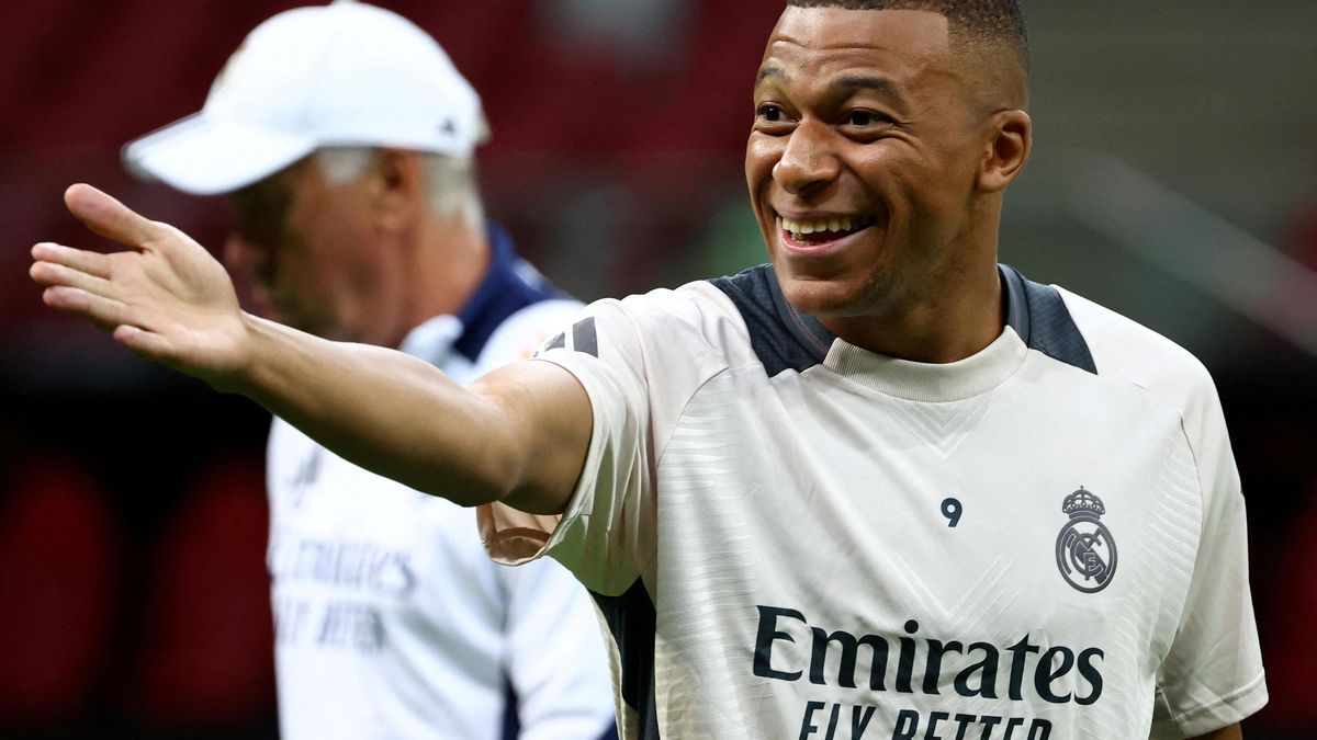 Mbappé zabojuje ve svém debutu o první trofej s Realem Madrid