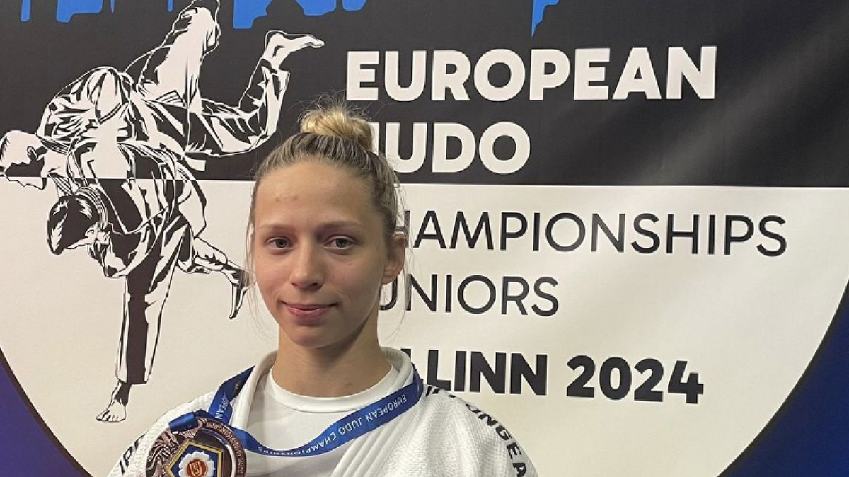 Judistka Skalská získala na juniorském MS bronz