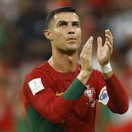 Portugalec Cristiano Ronaldo po zápase se Švýcarskem.