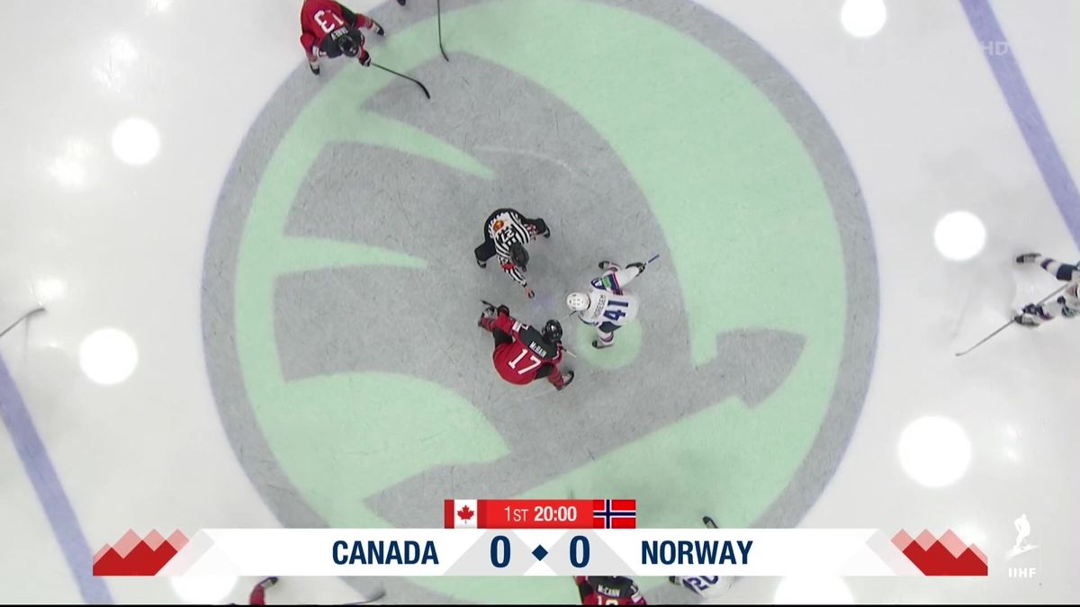 World Hockey Championship |  Canada – Norge 4:1, ENDRING: Kanadiere vant sin fjerde kamp i VM