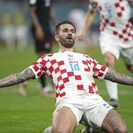 Chorvat Marko Livaja dokázal překonat kanadského brankáře.