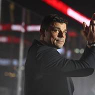 Ceremoniál na počest Petra Sýkory.