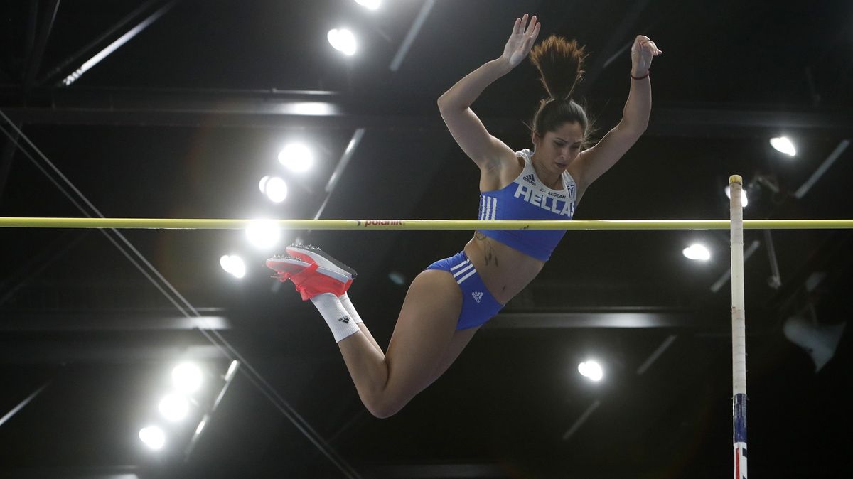 Řecká tyčkařka Polaková neprošla na olympijských hrách dopingovou kontrolou
