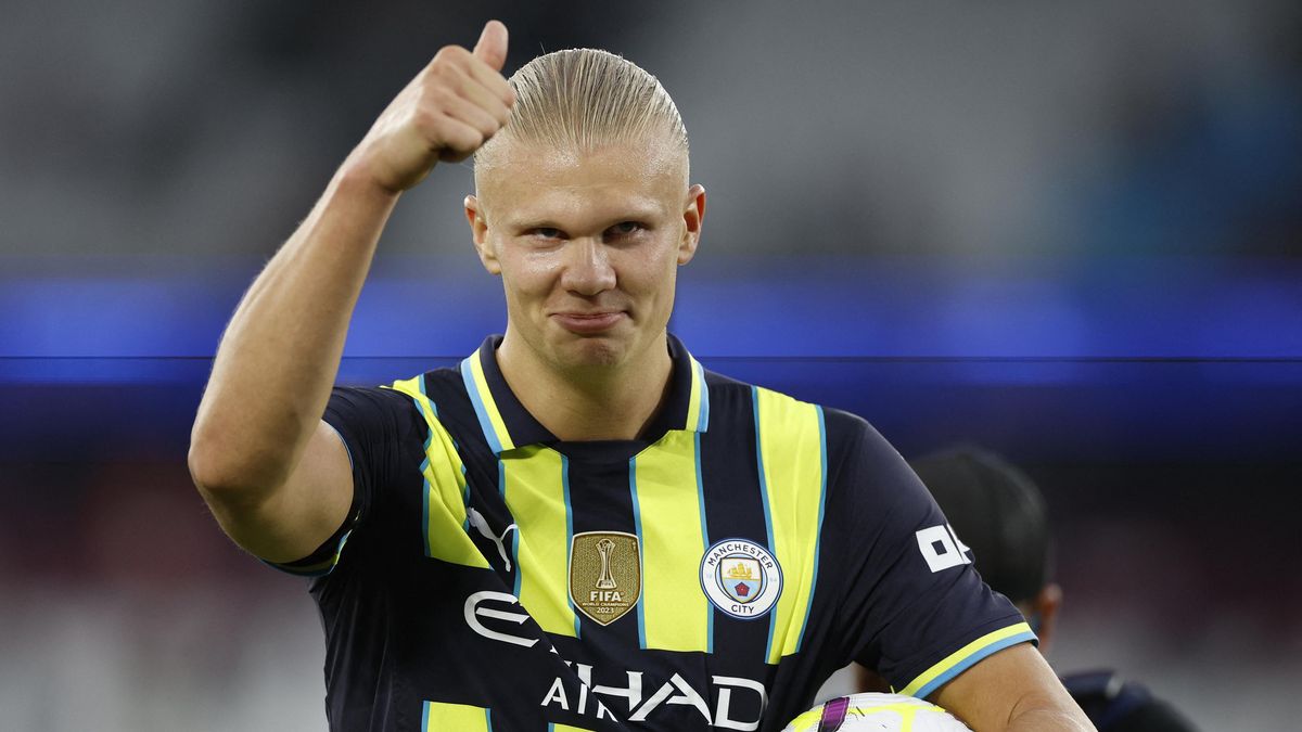 Haaland řádil. Na hřišti si dělá, co chce, smál se Guardiola