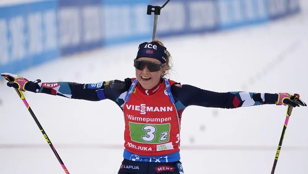Flott start.  Det kjente supertalentet skal forsvare de norske fargene i Ruhpolding