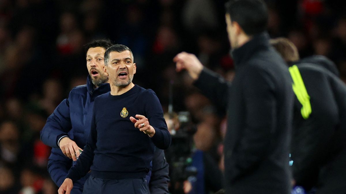 Trenér Porta obvinil kouče Arsenalu, že urazil jeho rodinu