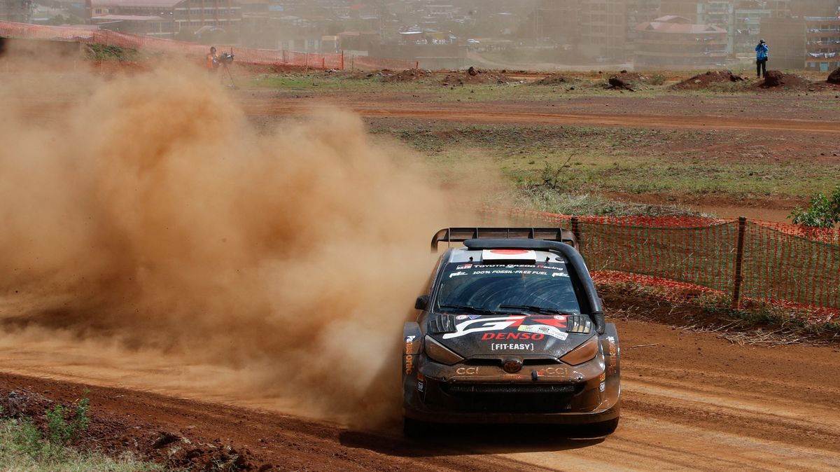 Rovanperä ovládl všechny měřené testy v první etapě keňské Safari rallye