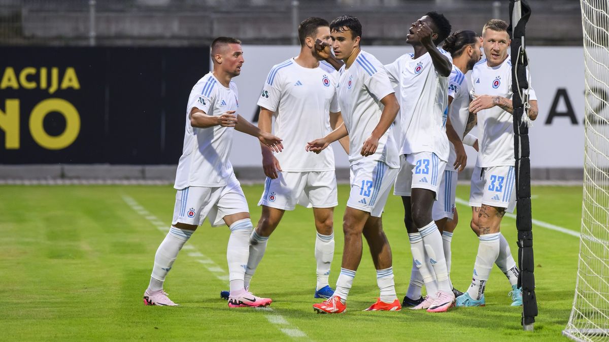 Fotbalisté Slovanu Bratislava přečkali dlouhé oslabení a z Celje vezou remízu