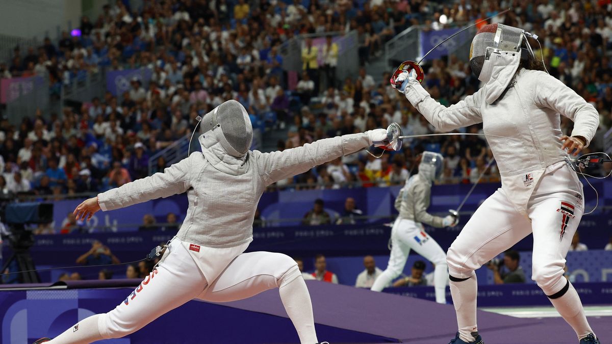 Neskutečné! Egypťanka na olympiádě šermovala v sedmém měsíci těhotenství