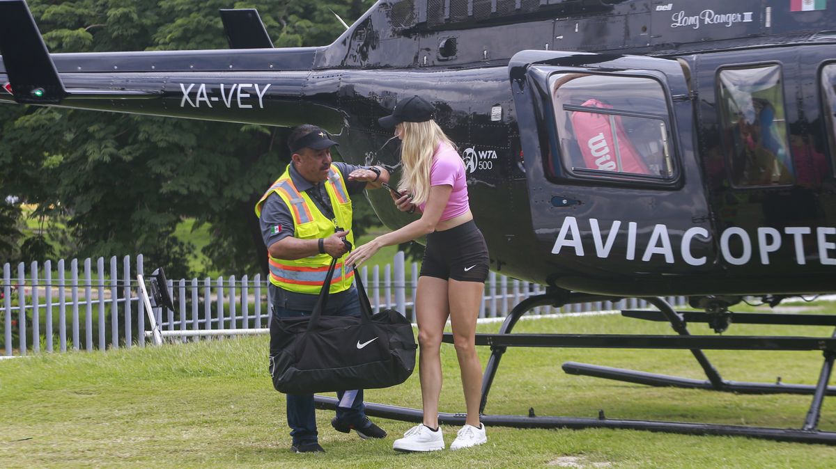 Výjimečný turnaj. Hráčky létají helikoptérou, Vekičové se otevřely dveře