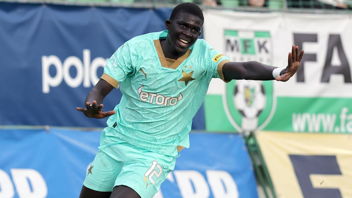 Sladká premiéra pro Dioufa. Ukázal všechno, proč ho Slavia kupovala, chválí expert