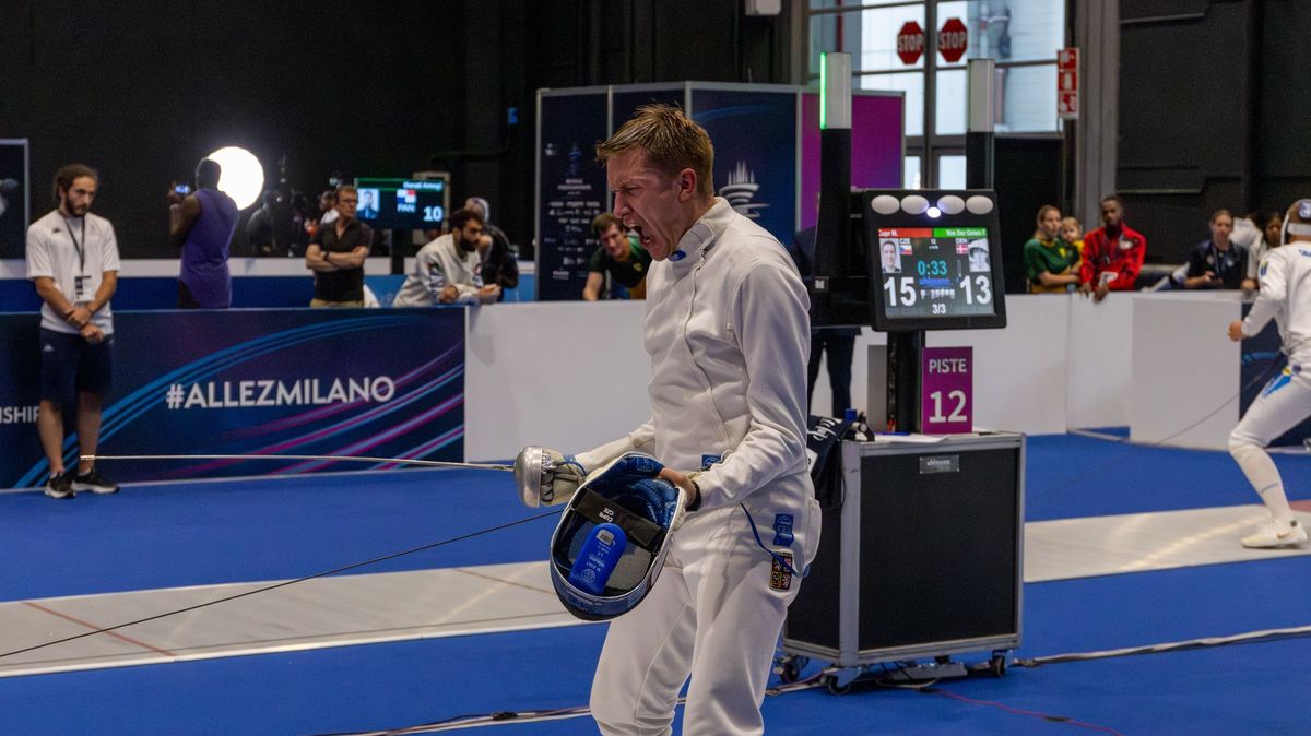 Tým českých kordistů se kvalifikoval na olympijské hry v Paříži