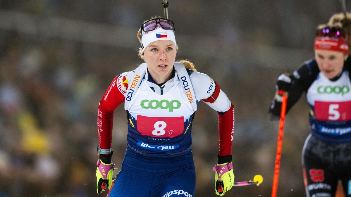 Davidová bude útočit na elitní desítku. Biatlonistky jedou stíhačku