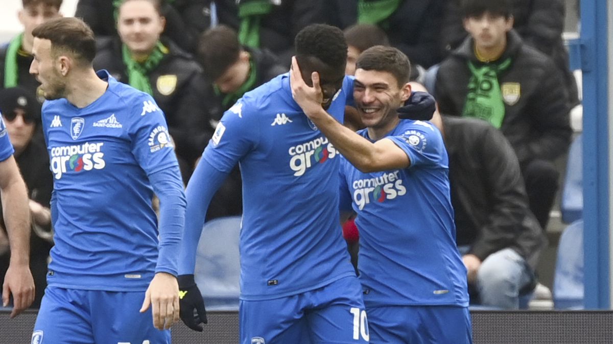 Empoli zvítězilo v italské lize v Sassuolu a pošesté v řadě neprohrálo