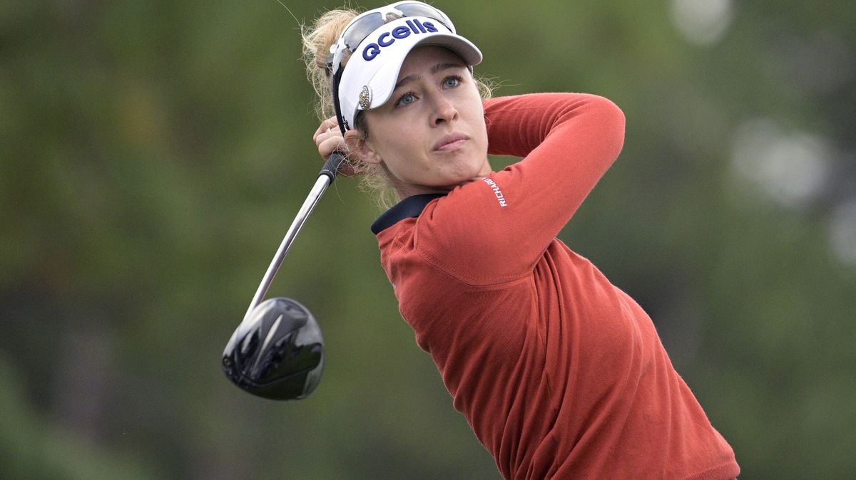Golfovou jedničku Kordovou pokousal pes a přišla o turnaj v Anglii