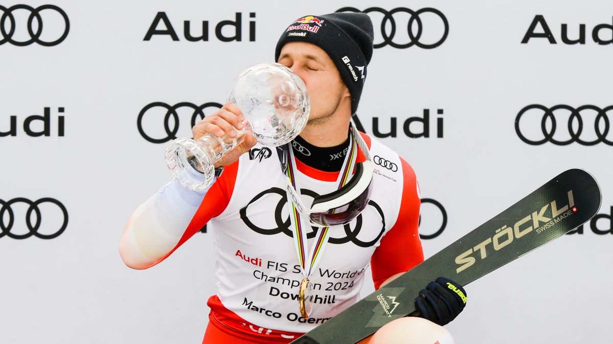 Švýcar Odermatt získal podruhé cenu pro nejlepšího sjezdaře sezony