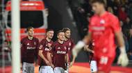 FOTBAL ONLINE: Sparta udeřila ze vzduchu. Skóre otevřel Wiesner