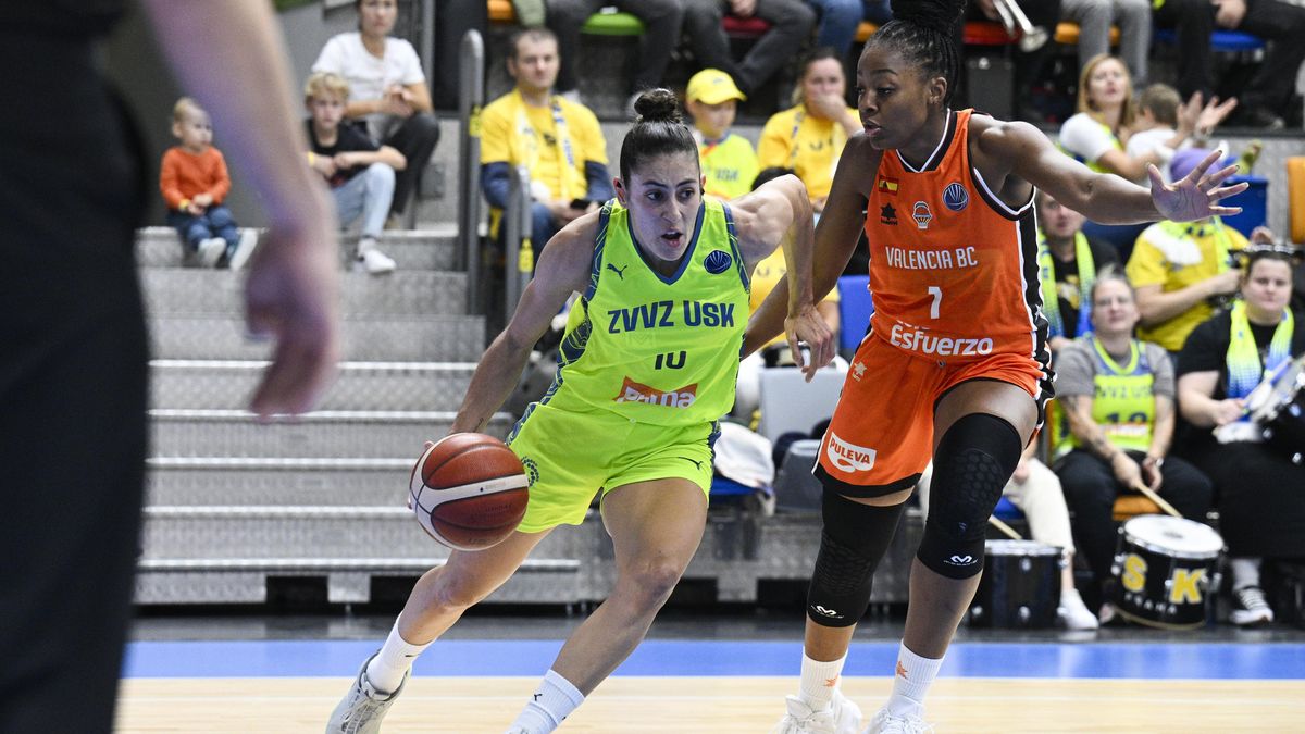 Basketbalistky USK Praha prohrály v Evropské lize doma s Valencií