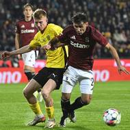 <p>3. kolo českého fotbalového poháru MOL Cupu Sparta Praha - Zbrojovka Brno, 30. října 2024, Praha. </p>