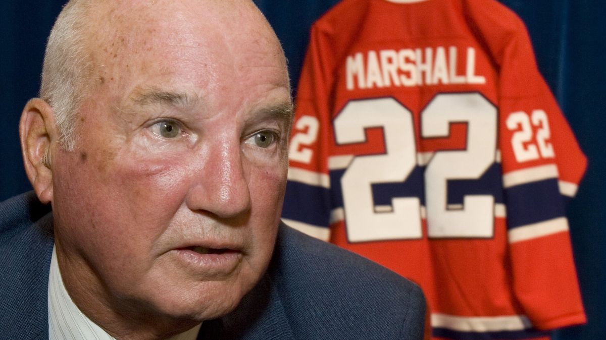Poslední z vítězné dynastie Canadiens Marshall zemřel ve věku 92 let