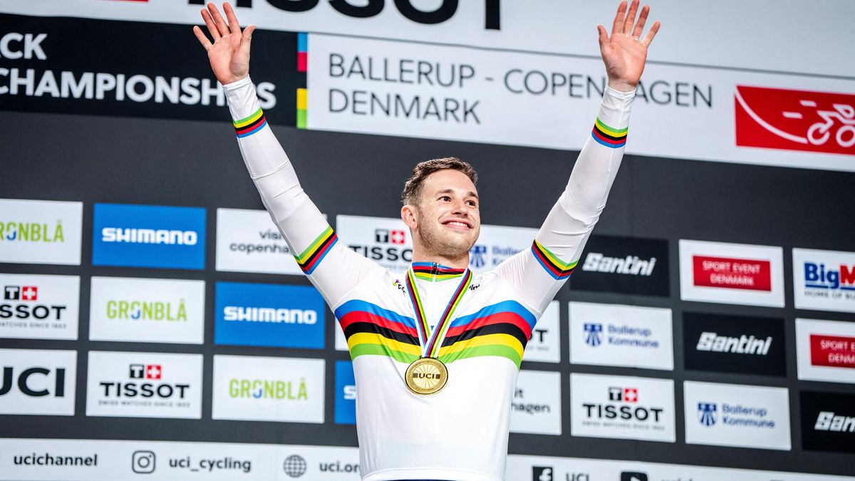 Lavreysen vyhrál sprint a má 16. titul z MS, Křenek byl sedmý ve vylučovačce
