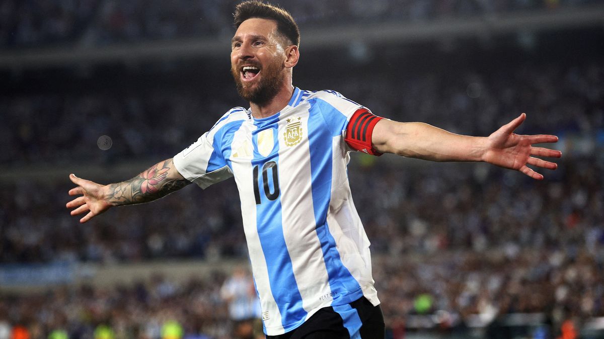 Fenomenální Messi rozjásal Argentinu hattrickem