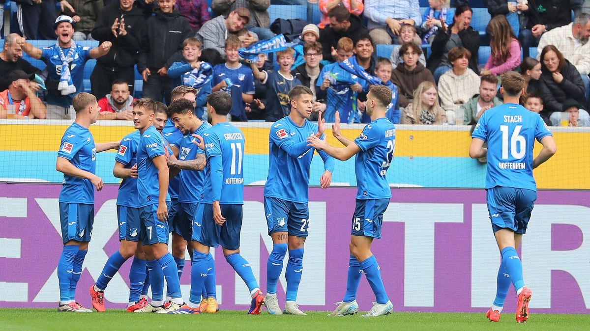 Hoffenheim s Hložkem po pěti zápasech naplno bodoval