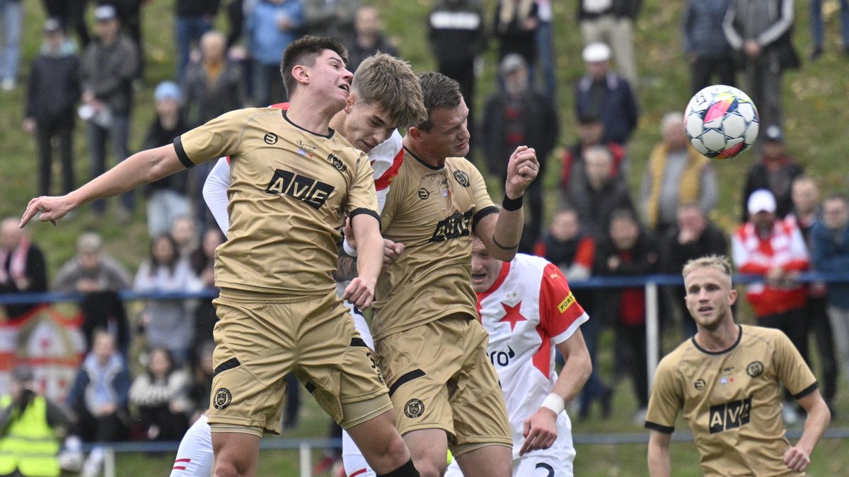 Účetní z pivovaru se trefil proti Slavii. Kvůli zápasu s profíky si bral dovolenou