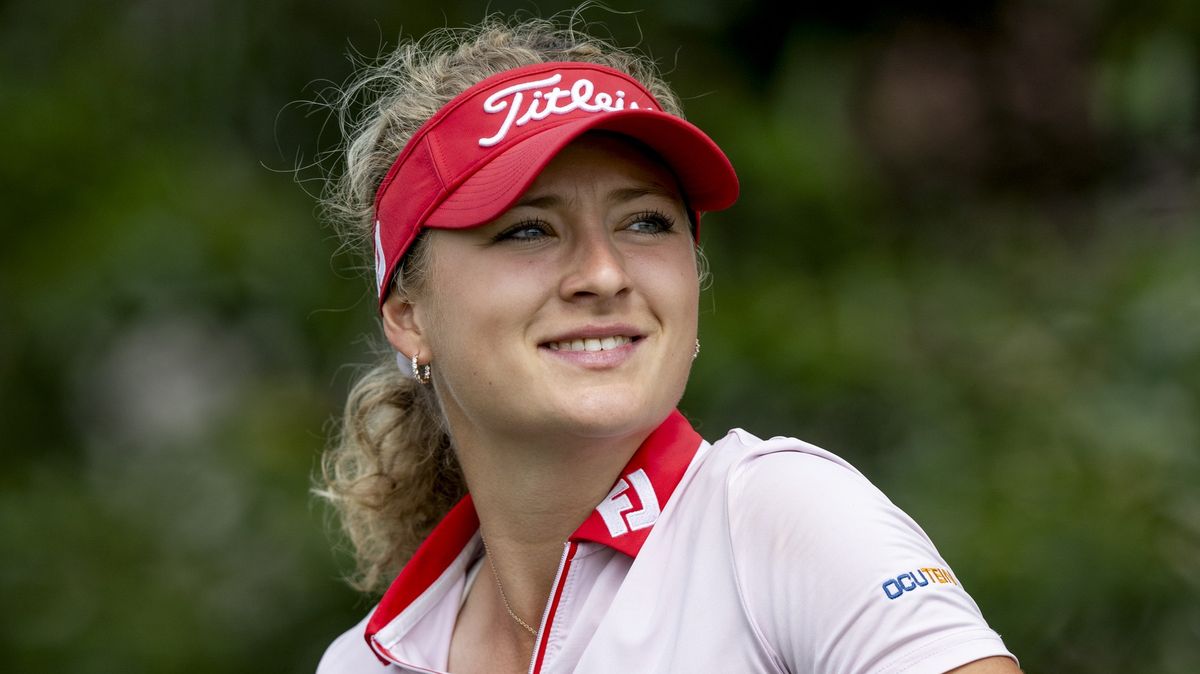 Golfistka Kousková půjde do závěrečného kola Indian Open z páté pozice