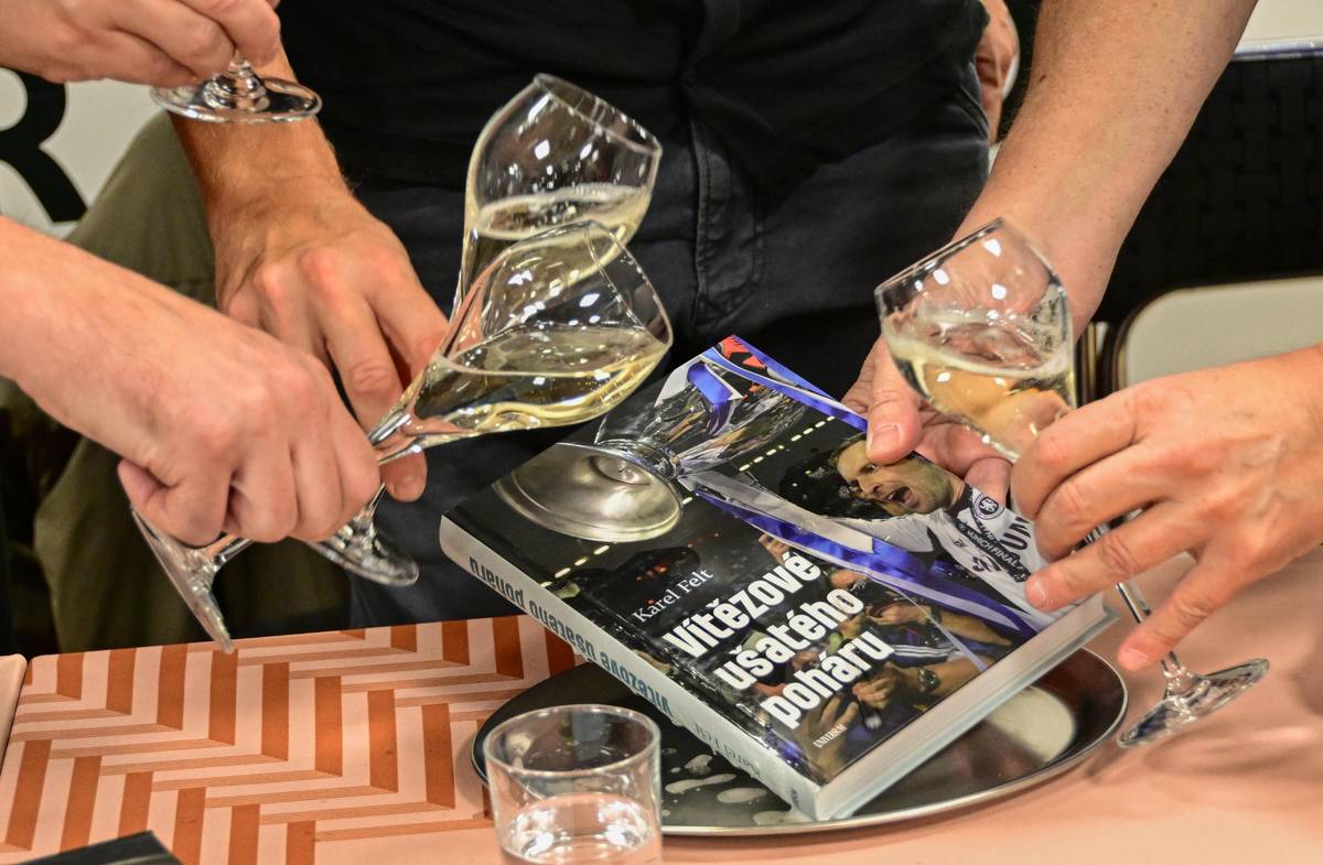 Křest knihy Karla Felta Vítězové ušatého poháru