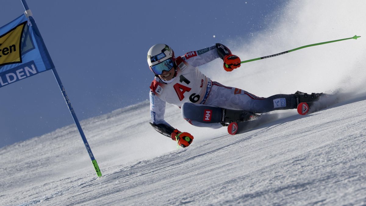Obří slalom SP v Söldenu vede Steen Olsen, Hirscher postoupil do 2. kola