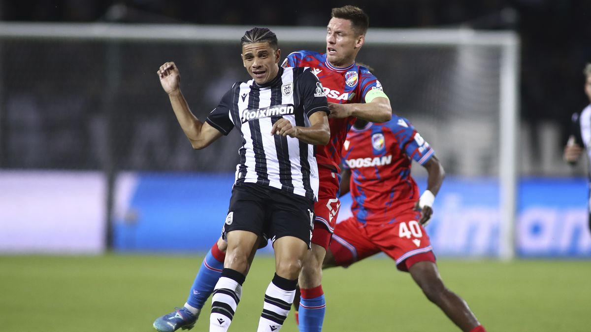 Plzeň nezvládla závěr zápasu s PAOK. O výhru ji připravil gól ze třetí minuty nastavení