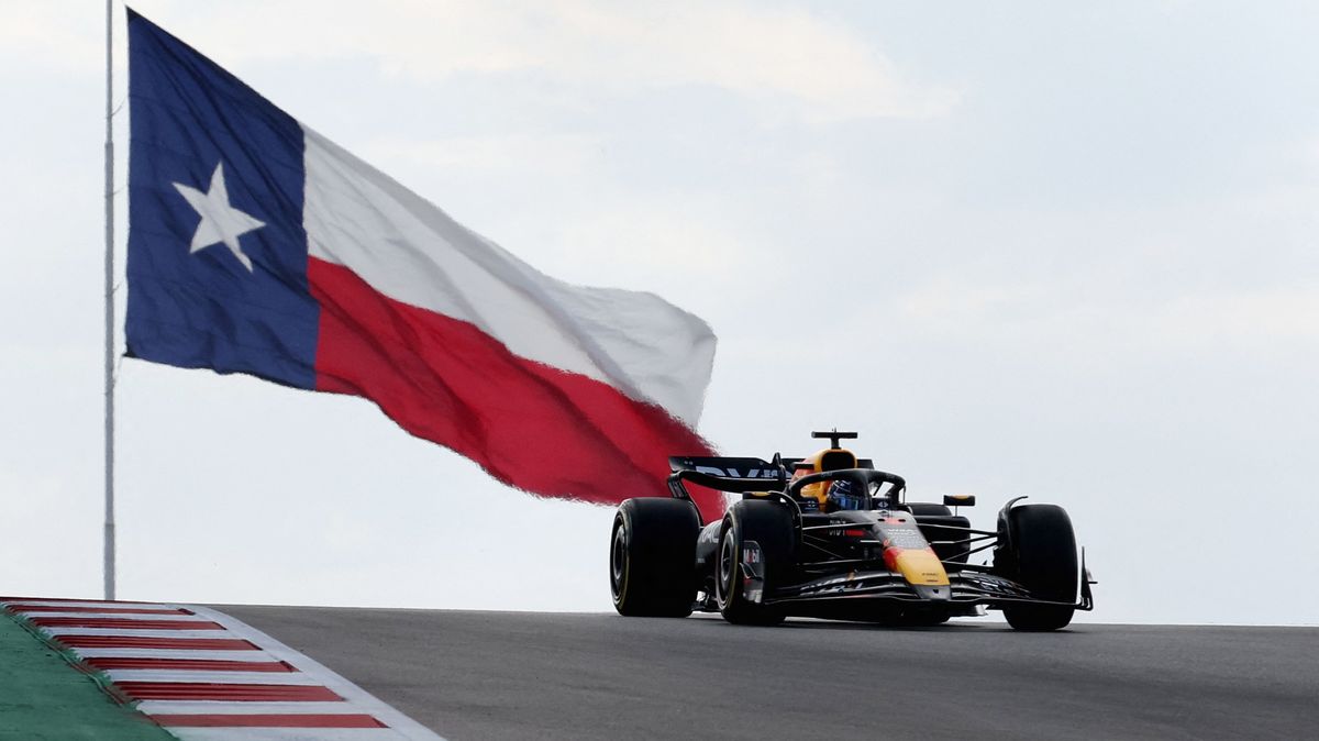 Kvalifikaci na sprint formule 1 v Austinu vyhrál Verstappen