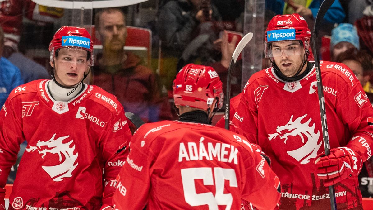 ONLINE: Videomomenty ze zápasu Třinec–Sparta