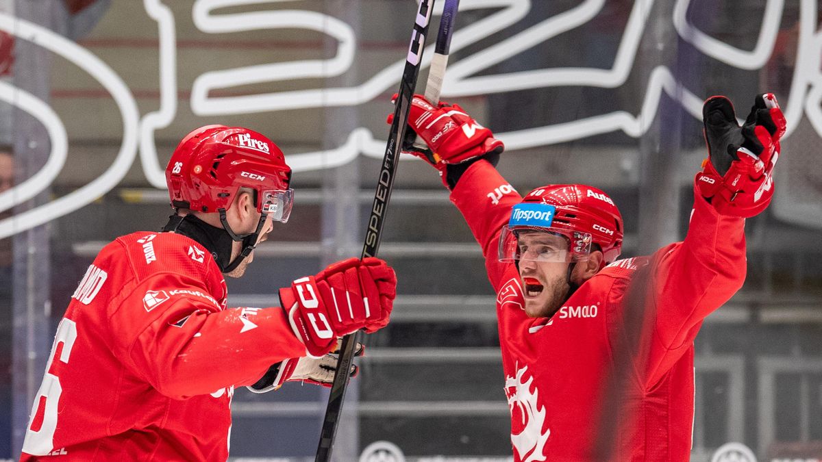 Další várka hokejové extraligy nabídne souboj prvního s posledním i pikantní souboj Sparty s Třincem