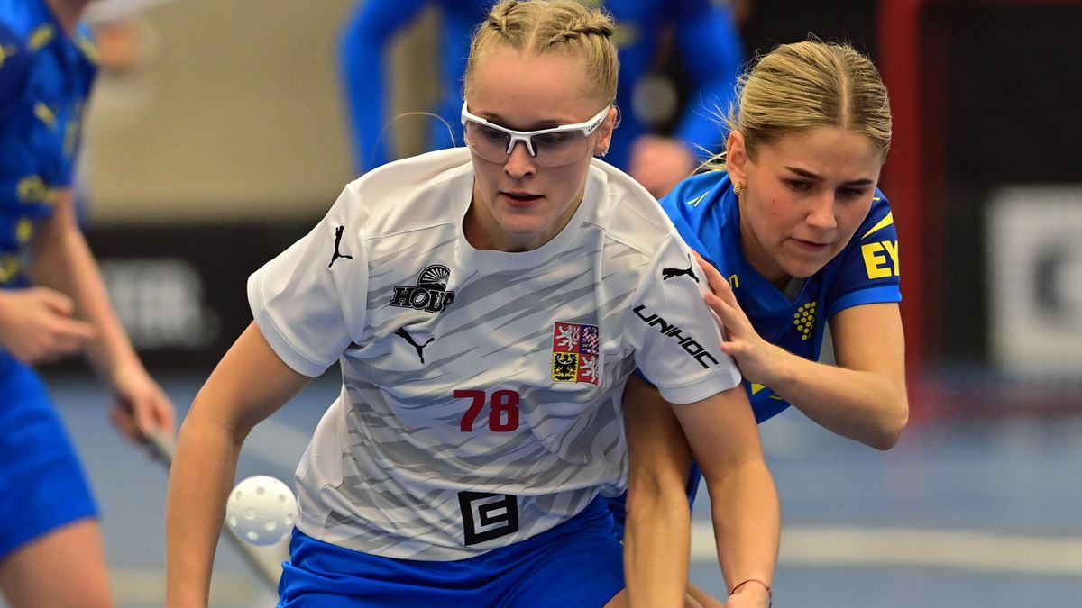 Florbalistky vyhořely na EFT v Karlových Varech se Švédskem