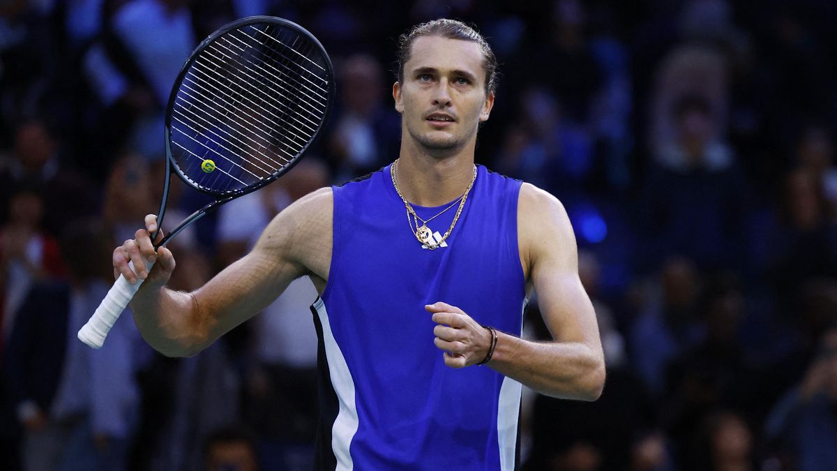 Zverev je podruhé v kariéře ve finále turnaje Masters v Paříži
