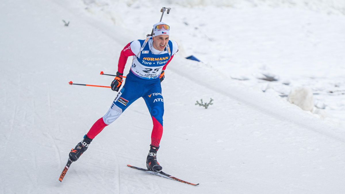 Nemoc řádí mezi českými biatlonisty, do stíhačky nevyrazí ani Mareček