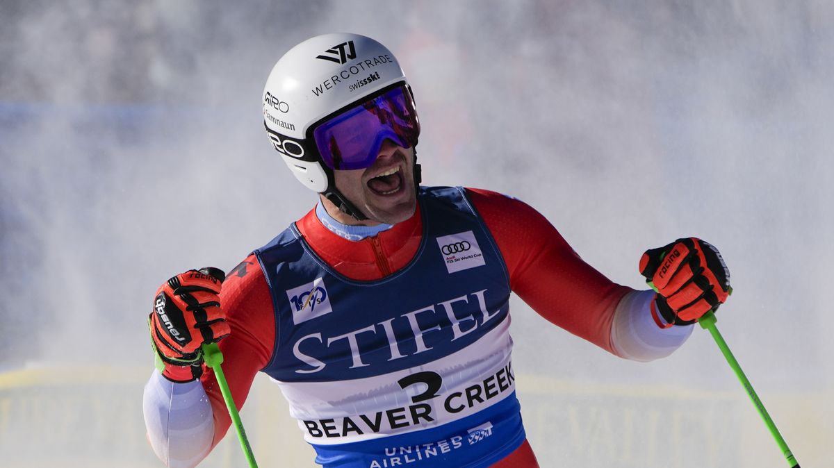 Obří slalom v Beaver Creeku vyhrál překvapivě švýcarský veterán