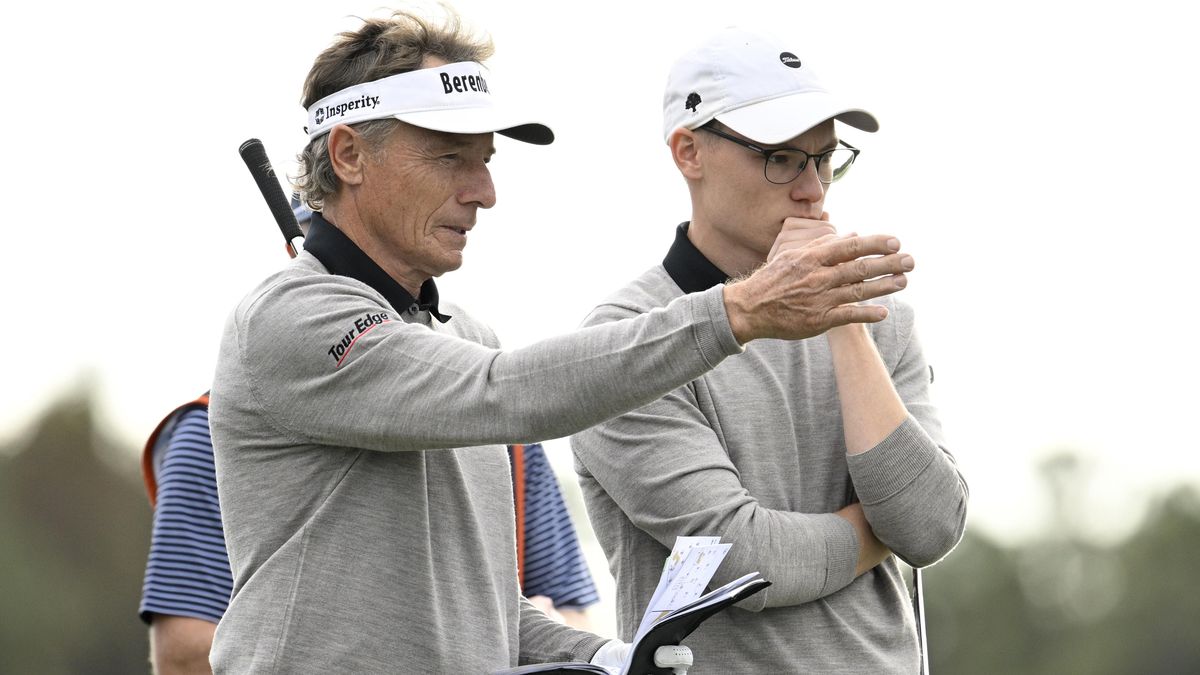 Rodinný golfový turnaj vyhrál pošesté Langer, Charlie Woods dal první „eso“