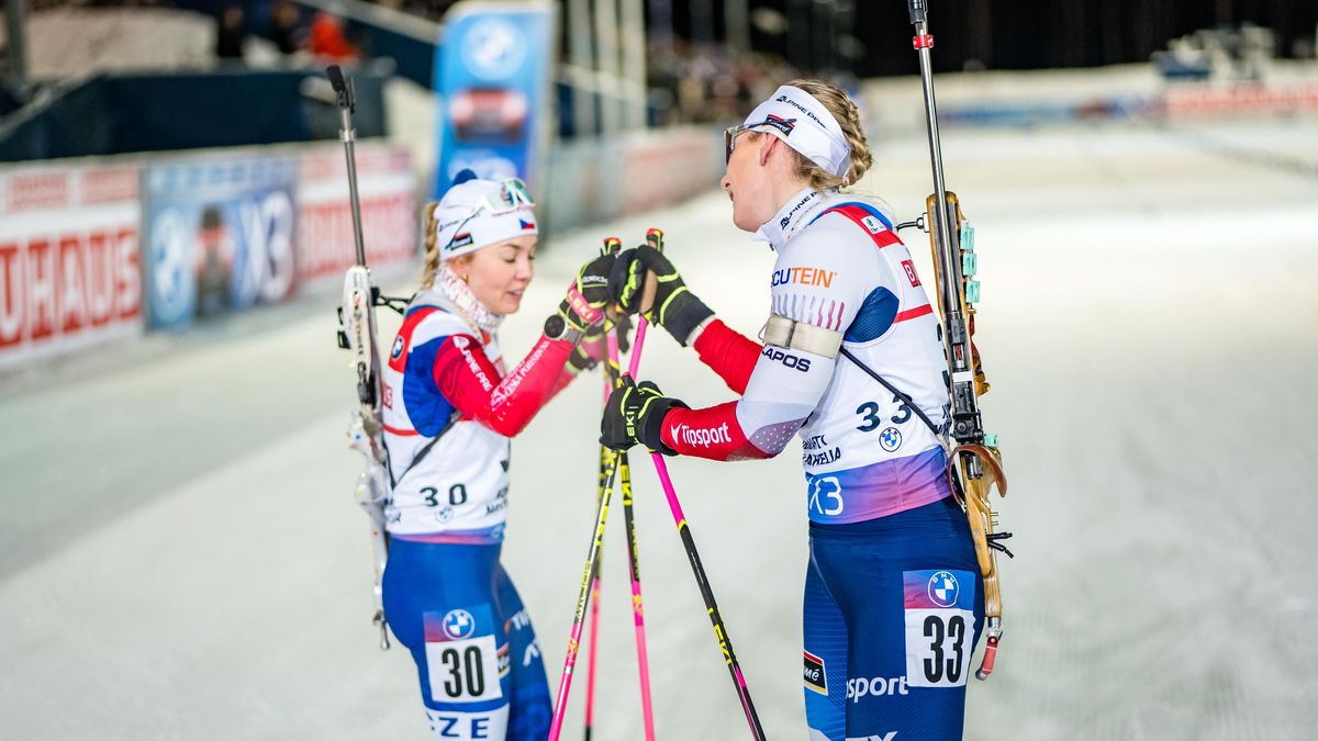 České biatlonové faux pas. Voborníková nakonec mohla startovat, jenže materiál už jí odvezli