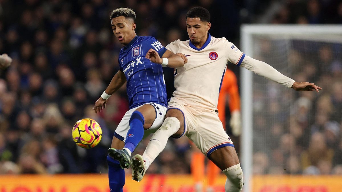 Fotbalisté Chelsea prohráli na hřišti předposledního Ipswiche