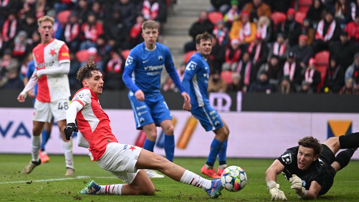Slavia proti Liberci nezaváhala a pevně drží vedení v lize
