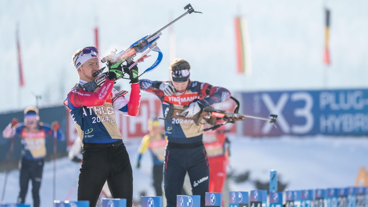 Biatlonisté pojedou sprint. Pozici nové české jedničky ve Světovém poháru obhajuje Hornig