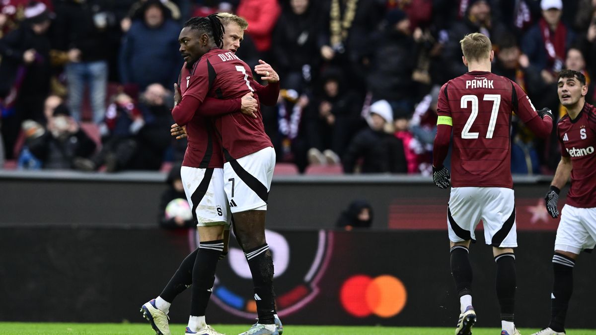 Sparta po obratu porazila Jablonec