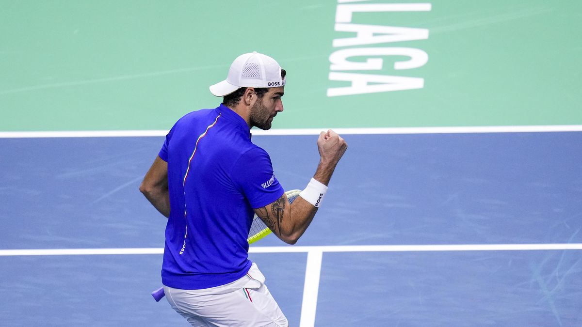 Berrettini přiblížil Itálii finále Davis Cupu
