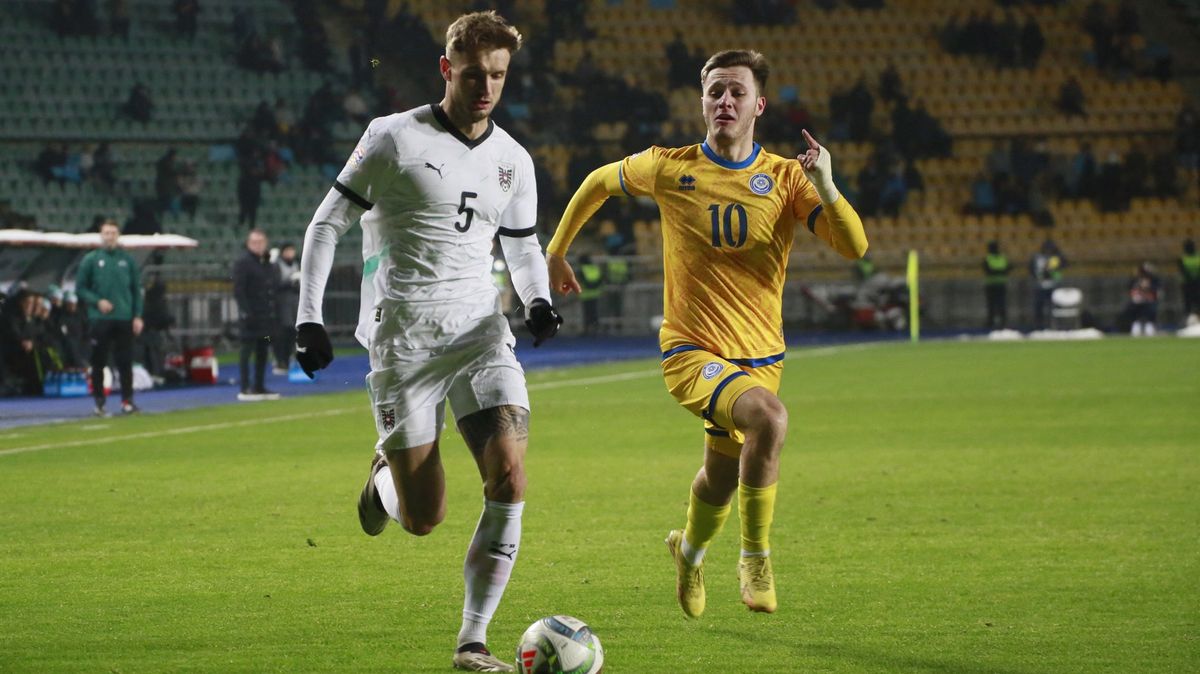 Kazachstán nedal gól v Lize národů ani na pátý pokus